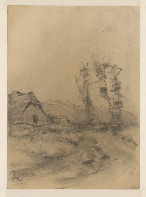 Woning bij duinen Wall Art by Pieter H.J.J. Ras - High-Resolution Digital Print