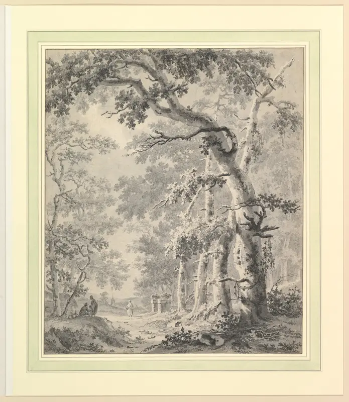 Wooded Landscape Wall Art by Paulus van Liender - High-Resolution Digital Print