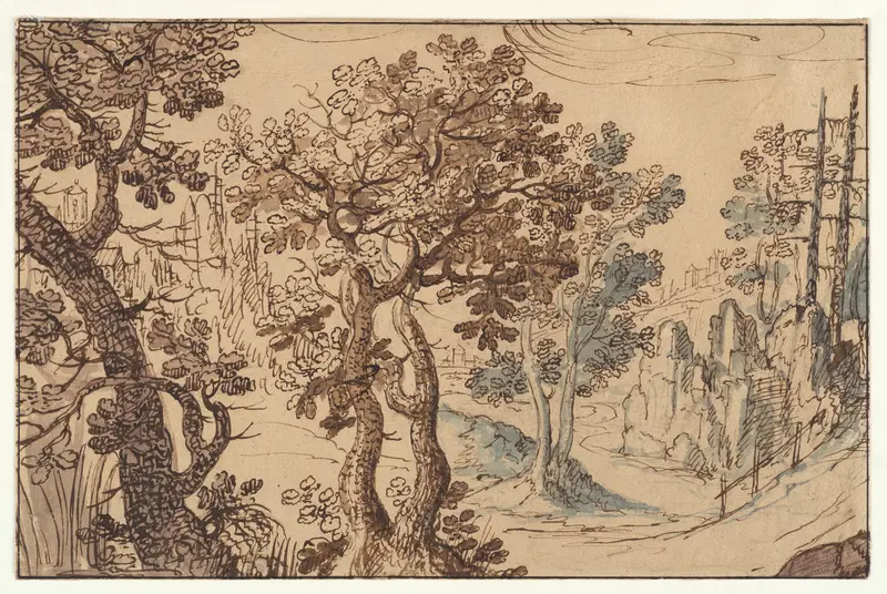 Wooded Landscape Wall Art by Gillis van Coninxloo - High-Resolution Digital Print