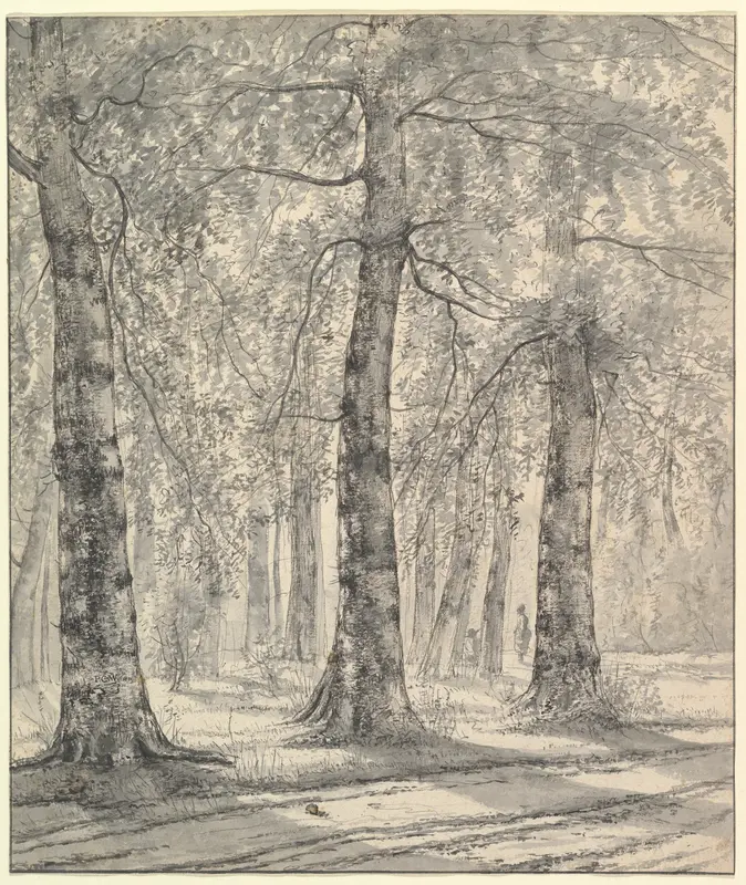 Woodland Scene Wall Art by Pieter George Westenberg - High-Resolution Digital Print