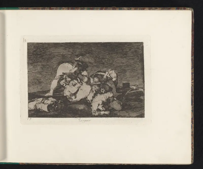 Worsteling tussen soldaten en militie Wall Art by Francisco de Goya - High-Resolution Digital Print