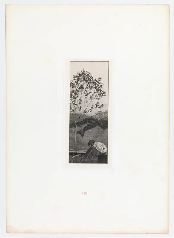 Wünsche (Yearnings) from Ein Handschuh (A Glove). Cyclus von zehn Compositionen radirt. Rad. Opus VI, Plate III. First edition Wall Art by Max Klinger - High-Resolution Digital Print