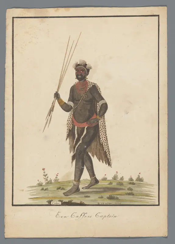 Xhosa man Wall Art by Johannes Schumacher - High-Resolution Digital Print