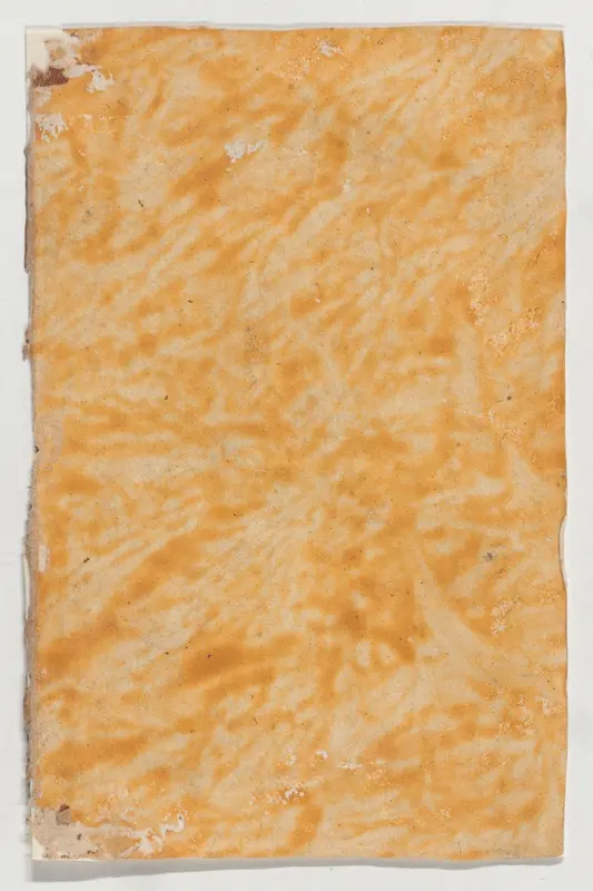 Yellow paste paper Wall Art by Anonymous - High-Resolution Digital Print