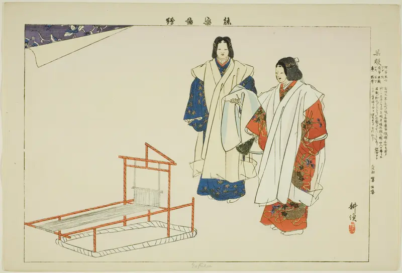 Yofuku, from the series "Pictures of No Performances (Nogaku Zue)"