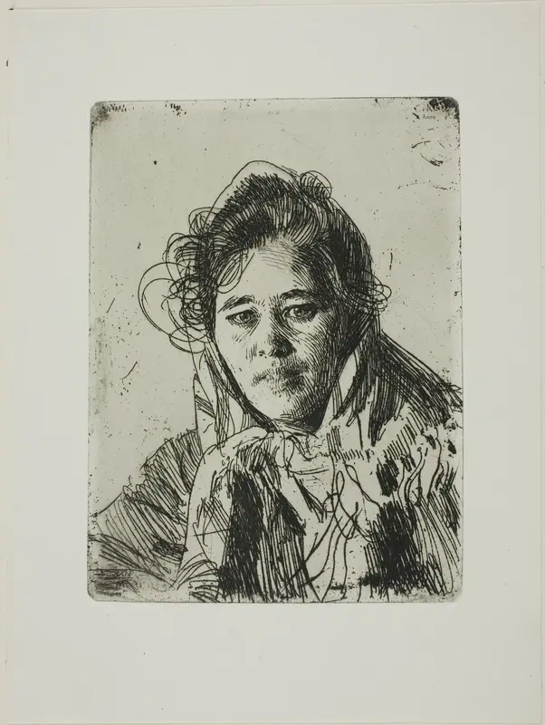 Young Girl from Mora (Kråkberg's Anna)