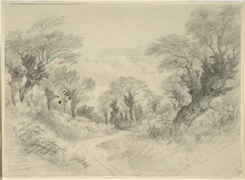 Young pollards Wall Art by John Constable - High-Resolution Digital Print