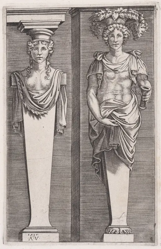 Young Women, from "The Hermae"