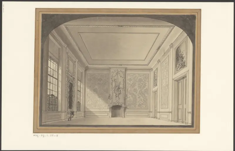 Zaal van een huis te Amsterdam Wall Art by Unknown - High-Resolution Digital Print