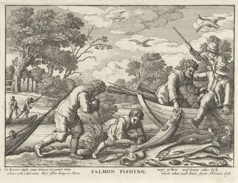 Zalmvisserij Wall Art by John Overton - High-Resolution Digital Print