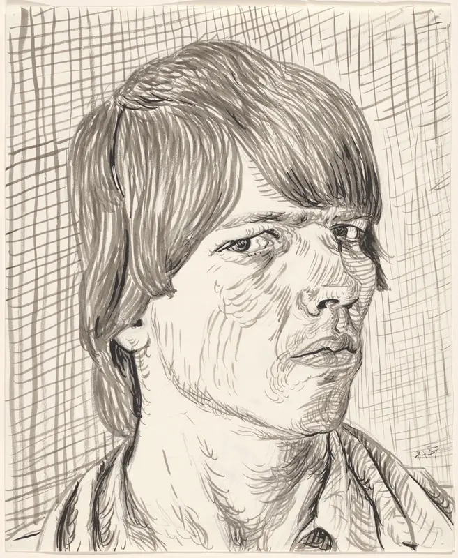Zelfportret 1987 nr. 26 Wall Art by Philip Akkerman - High-Resolution Digital Print