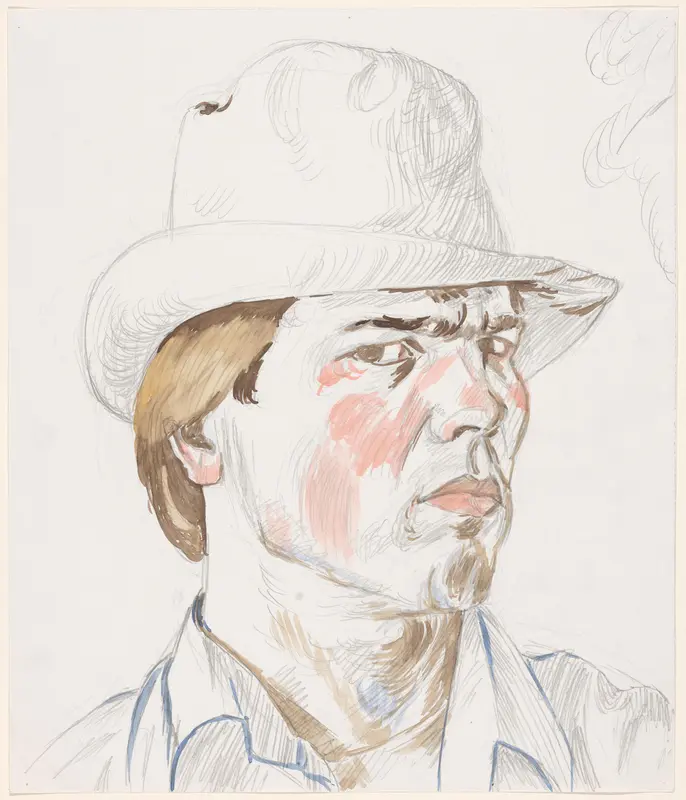 Zelfportret 1988 nr. 6 Wall Art by Philip Akkerman - High-Resolution Digital Print
