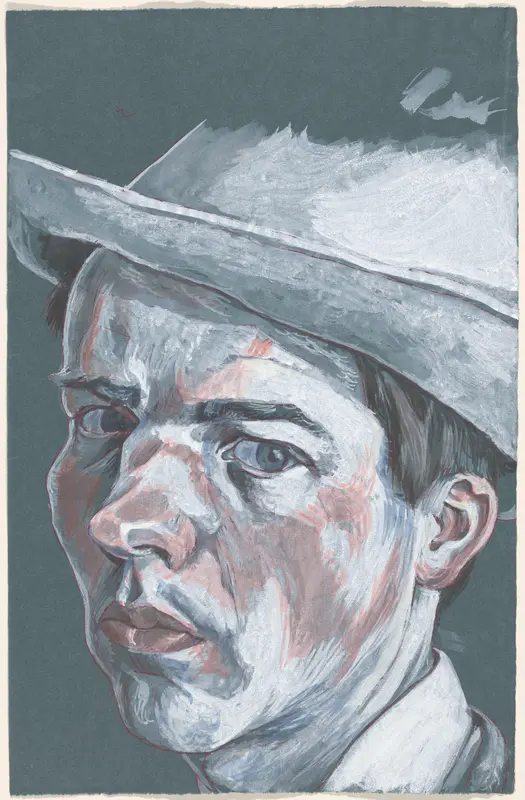 Zelfportret 1989 nr. 53 Wall Art by Philip Akkerman - High-Resolution Digital Print