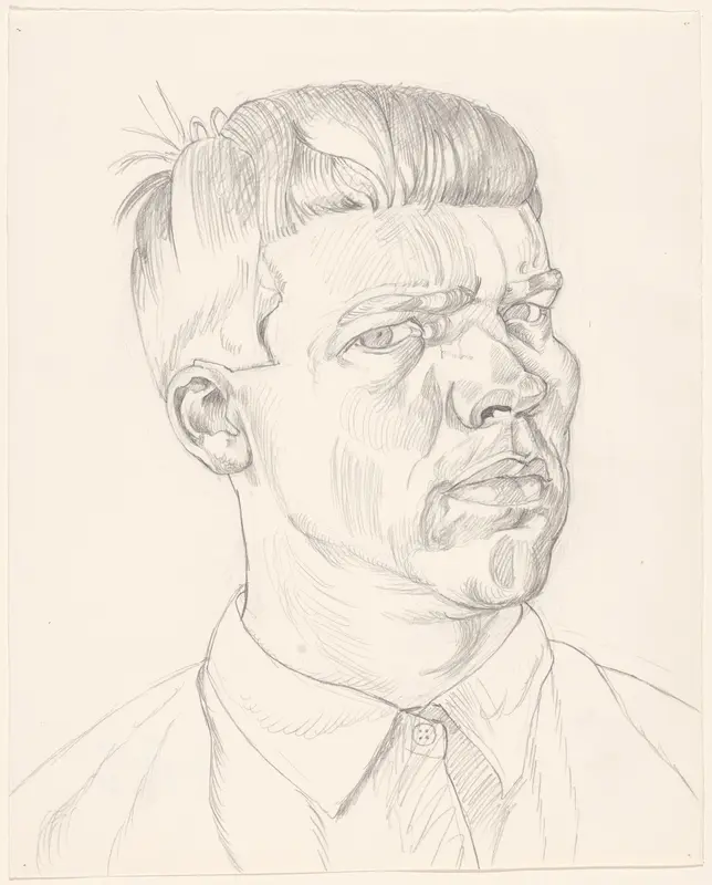 Zelfportret 1992 nr. 105 Wall Art by Philip Akkerman - High-Resolution Digital Print