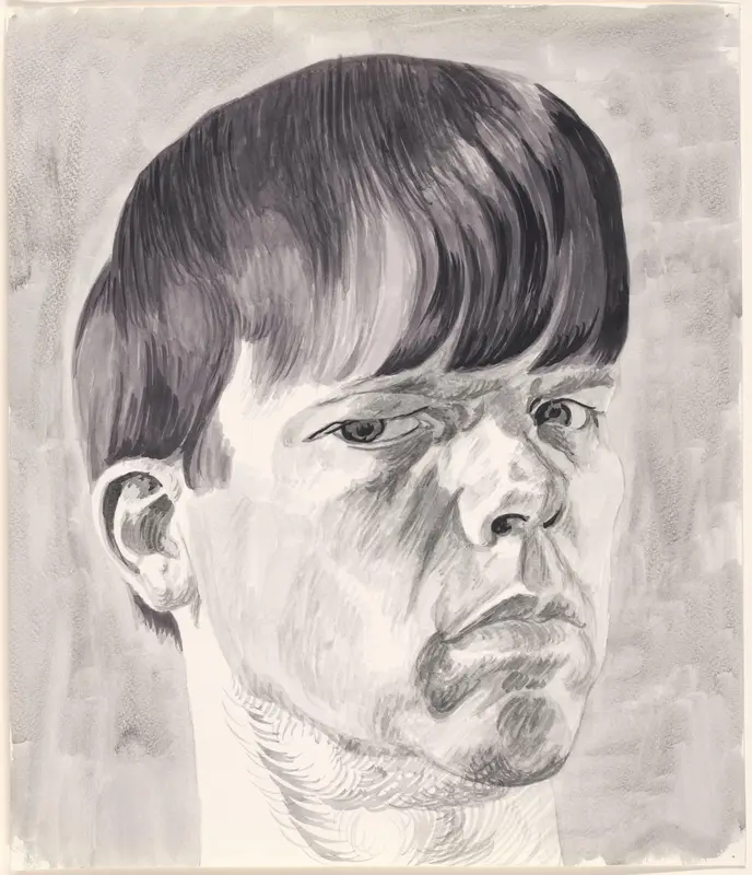 Zelfportret 1996 nr. 100 Wall Art by Philip Akkerman - High-Resolution Digital Print