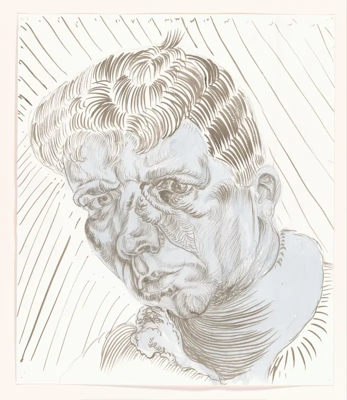 Zelfportret 2000 nr. 113 Wall Art by Philip Akkerman - High-Resolution Digital Print