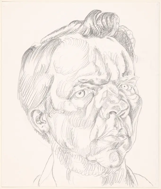 Zelfportret 2004 nr. 24 Wall Art by Philip Akkerman - High-Resolution Digital Print