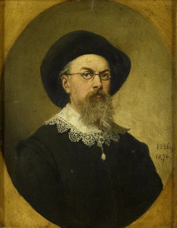 Zelfportret Wall Art by Hendrik Hollander Cz. - High-Resolution Digital Print