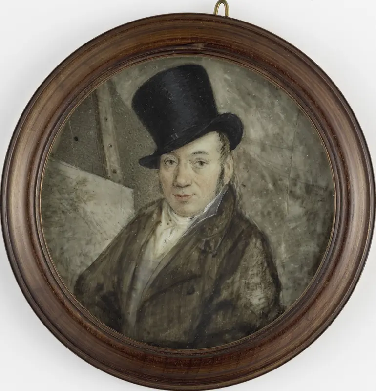 Zelfportret Wall Art by Hermanus Fock - High-Resolution Digital Print