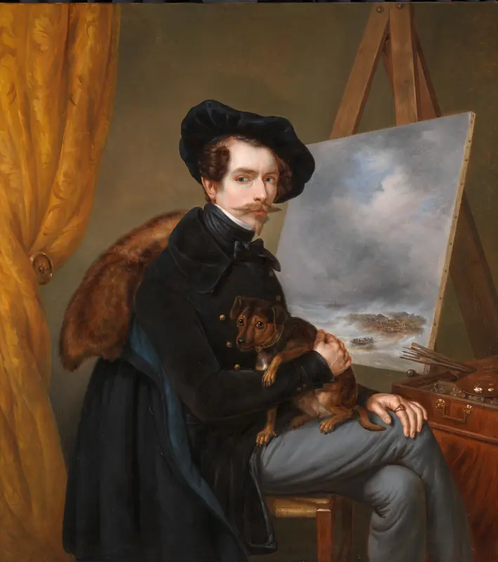 Zelfportret Wall Art by Louis Meijer - High-Resolution Digital Print