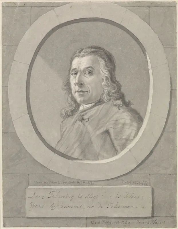 Zelfportret Wall Art by Cornelis van den Berg - High-Resolution Digital Print