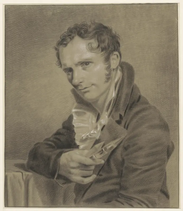 Zelfportret Wall Art by Carel Jacob van Baar van Slangenburg - High-Resolution Digital Print