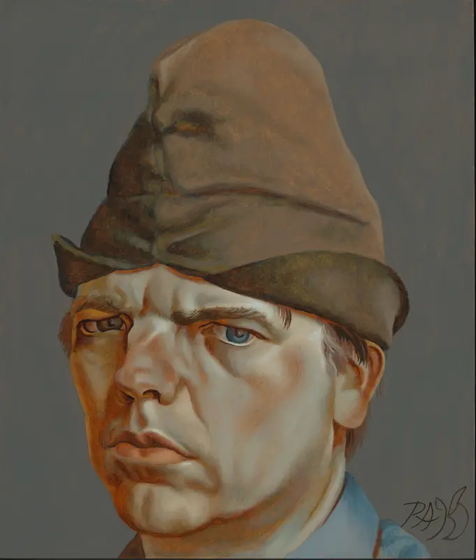 Zelfportret nr. 41 Wall Art by Philip Akkerman - High-Resolution Digital Print