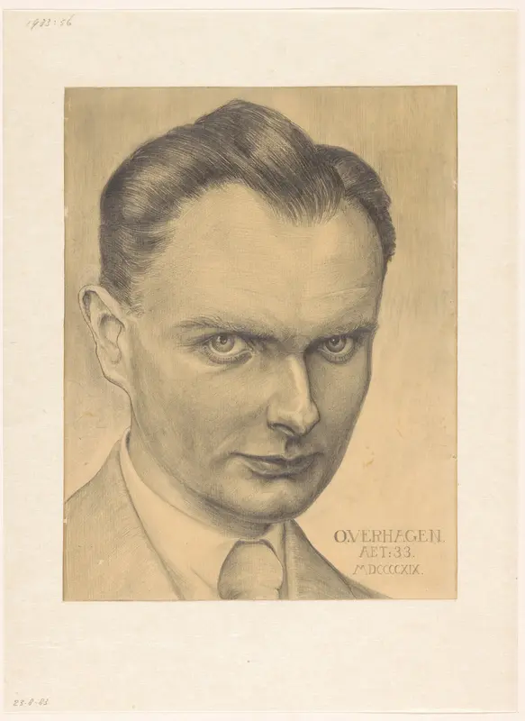 Zelfportret op 33-jarige leeftijd. Wall Art by Unknown - High-Resolution Digital Print