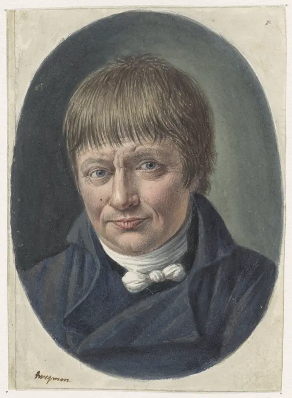 Zelfportret van Hendrik Schwegman Wall Art by Hendrik Schwegman - High-Resolution Digital Print