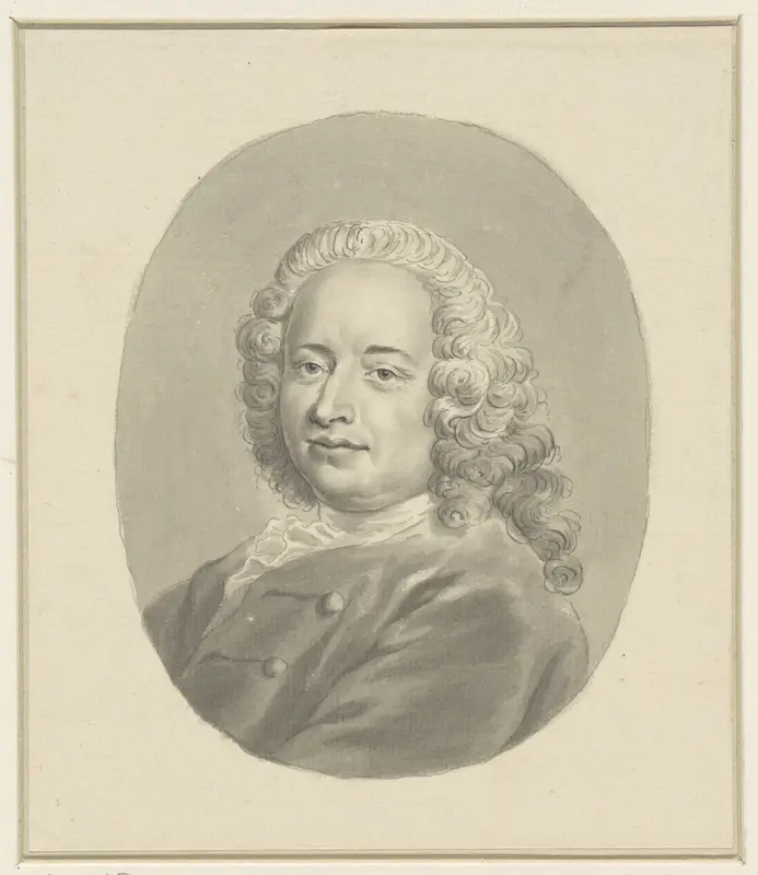 Zelfportret van Jacob de Wit Wall Art by Unknown - High-Resolution Digital Print