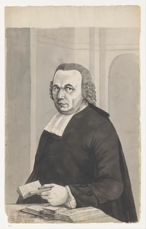 Zelfportret van Jan Brandes 1789 Wall Art by Jan Brandes - High-Resolution Digital Print