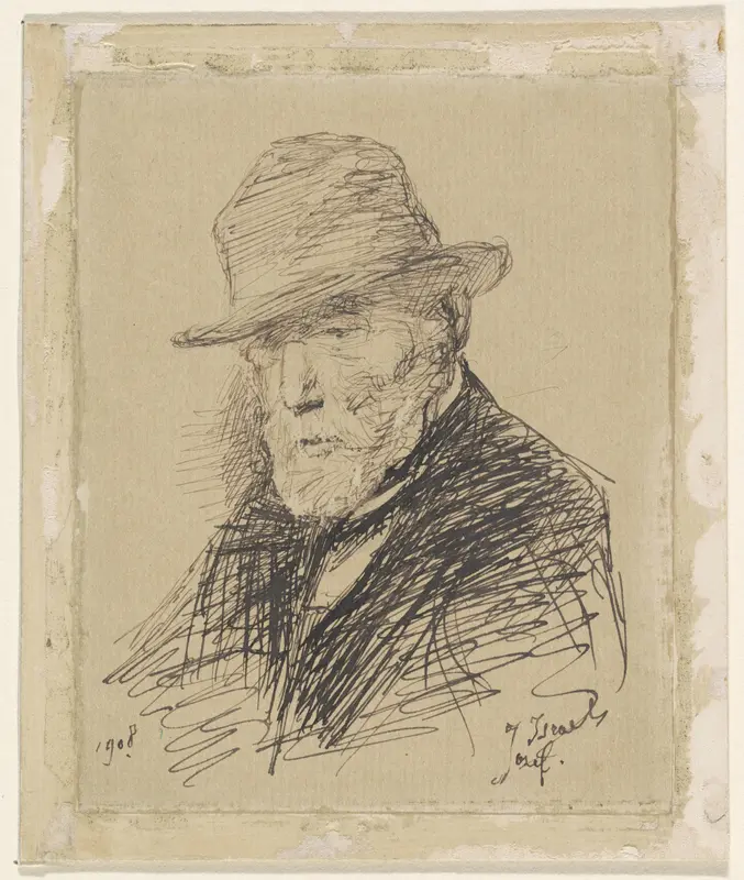 Zelfportret van Jozef Israëls