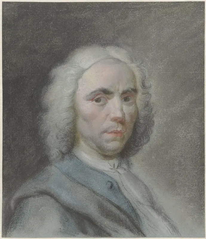 Zelfportret van Louis de Moni Wall Art by Louis de Moni - High-Resolution Digital Print