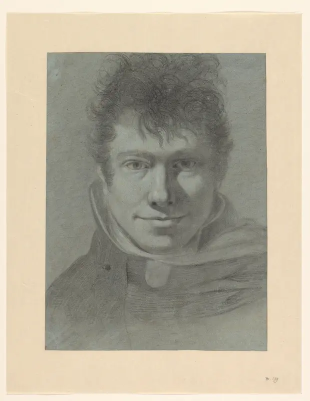 Zelfportret Wouter Johannes Troostwijk Wall Art by Wouter Johannes van Troostwijk - High-Resolution Digital Print