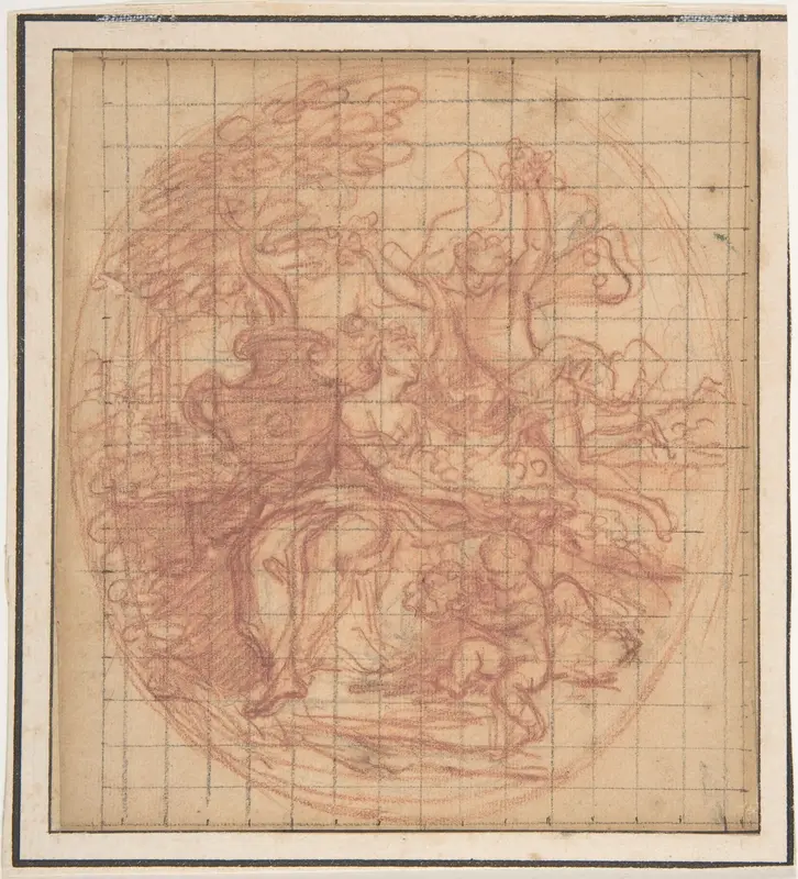 Zephyr and Flora Wall Art by Antoine Coypel - High-Resolution Digital Print