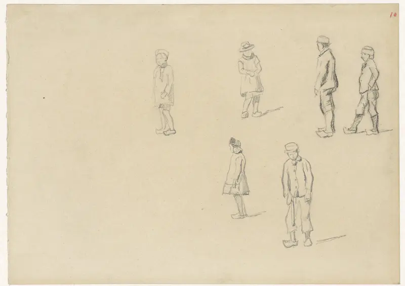 Zes figuurstudies