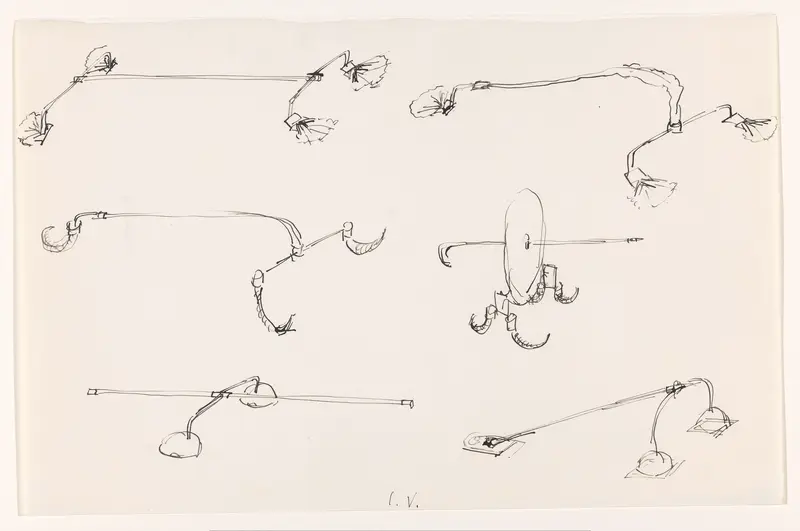 Zes sculpturen Wall Art by Unknown - High-Resolution Digital Print