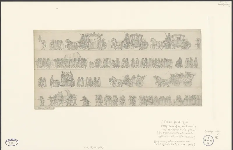 Zes verschillende manieren van begraven, ca. 1750 Wall Art by Unknown - High-Resolution Digital Print