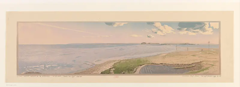 Zicht vanaf Halen 14 op Agernes Wall Art by Unknown - High-Resolution Digital Print