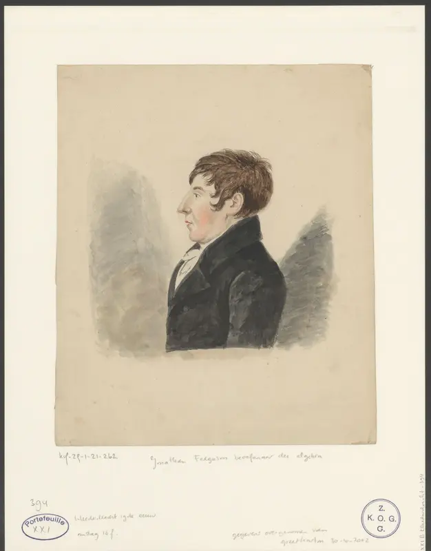 Zijaanzicht van Jonathan Ferguson Wall Art by anonymous - High-Resolution Digital Print