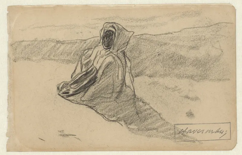 Zittende Bedoeïen Wall Art by Hendrik Johannes Haverman - High-Resolution Digital Print