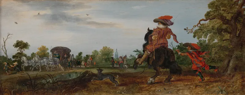 Zomer Wall Art by Adriaen Pietersz van de Venne - High-Resolution Digital Print