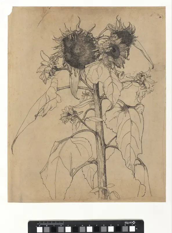 Zonnebloemen Wall Art by Richard Nicolaüs Roland Holst - High-Resolution Digital Print