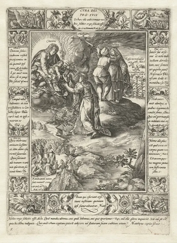 Zorg van God voor de zijnen Wall Art by Unknown - High-Resolution Digital Print