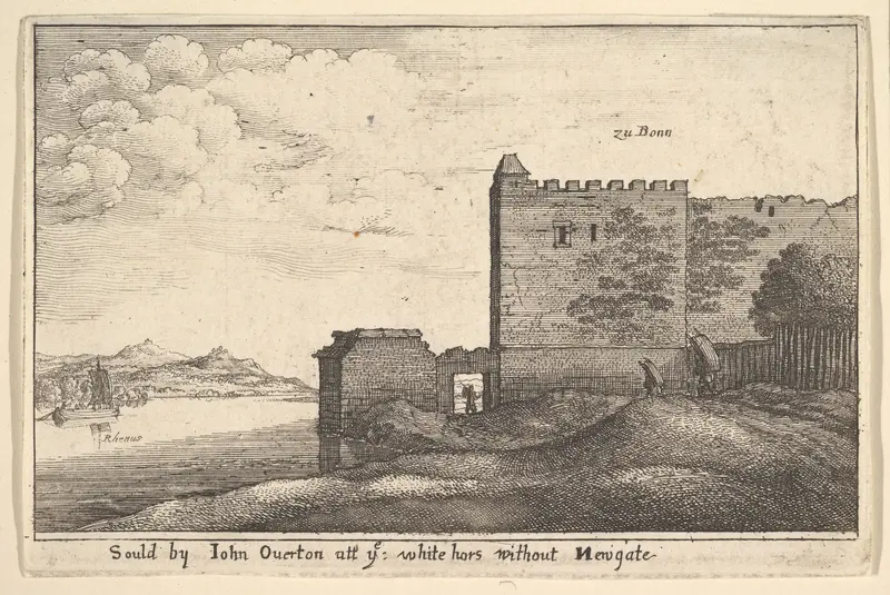 Zu Bonn, from "European Views" Wall Art by Wenceslaus Hollar - High-Resolution Digital Print
