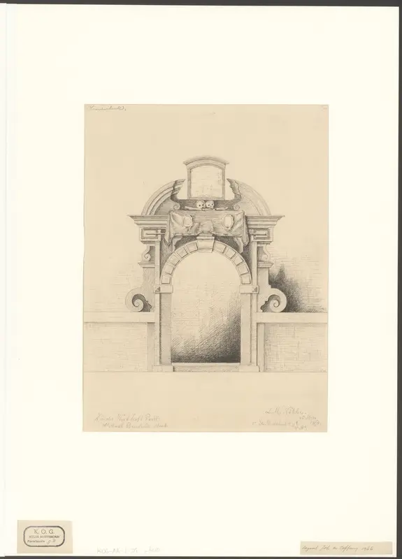 Zuiderkerkhofpoort Wall Art by Unknown - High-Resolution Digital Print