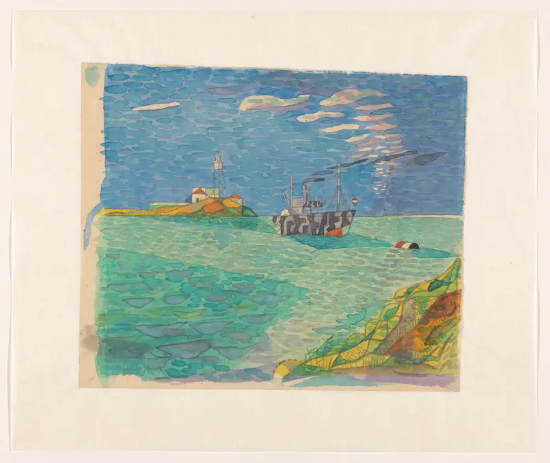Zuiderzee bij Pampus Wall Art by Unknown - High-Resolution Digital Print