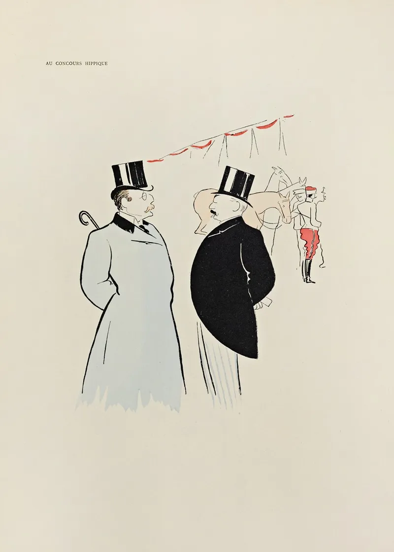 70 Dessins De Cappiello Pl 45 Wall Art by Leonetto Cappiello - High-Resolution Digital Print
