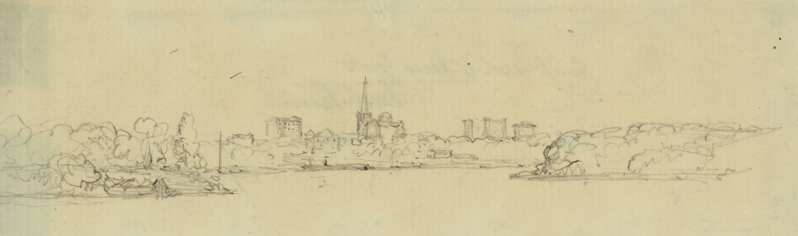 Approach To New York East River Nearer View Wall Art by George Wallis - High-Resolution Digital Print
