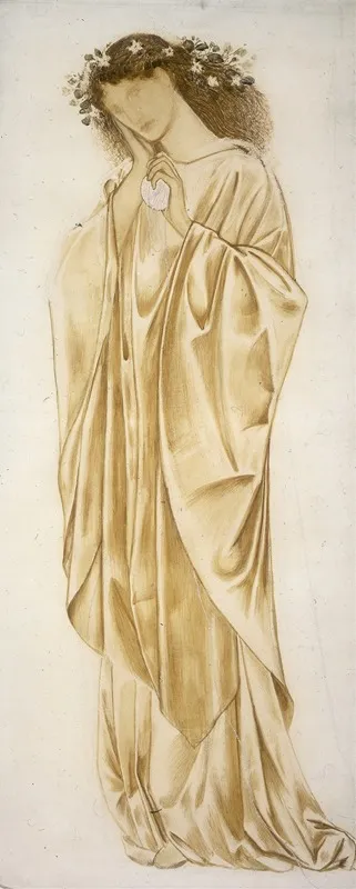 Ariadne Wall Art by Sir Edward Coley Burne-Jones - High-Resolution Digital Print